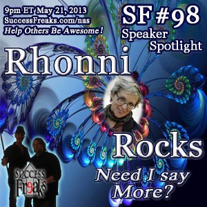 SF-0098 - 2013.05.21 - Rhonni Rocks...Need I Say More! - ALBUM ART